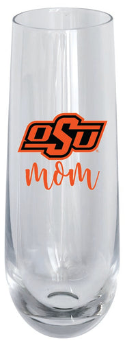 Oklahoma State Cowboys 10oz Stemless Flute Mom Design Officially Licensed Single