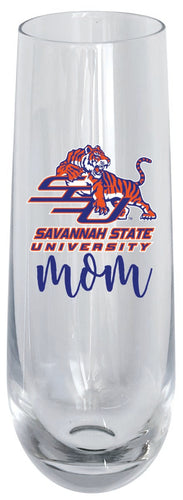 Savannah State University 10oz Stemless Flute Mom Design Officially Licensed Single