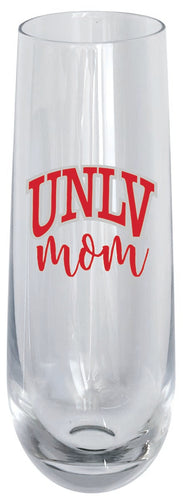 UNLV Rebels 10oz Stemless Flute Mom Design Officially Licensed Single