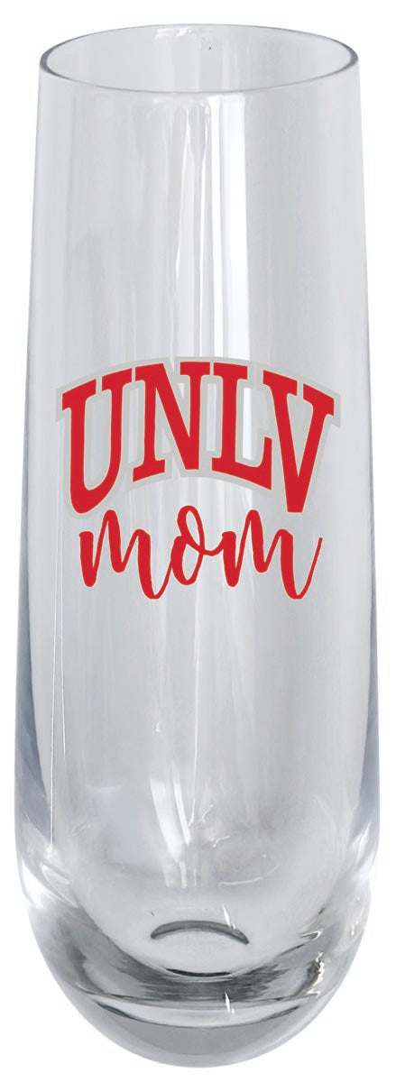 UNLV Rebels 10oz Stemless Flute Mom Design Officially Licensed Single