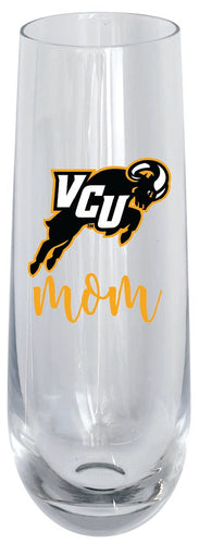 Virginia Commonwealth 10oz Stemless Flute Mom Design Officially Licensed Single