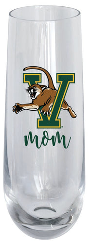 Vermont Catamounts 10oz Stemless Flute Mom Design Officially Licensed Single