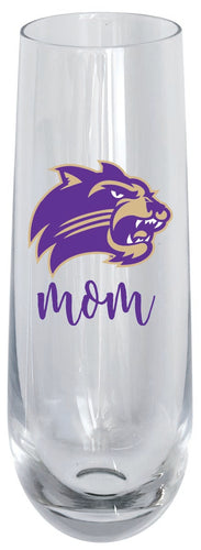Western Carolina University 10oz Stemless Flute Mom Design Officially Licensed 4-Pack