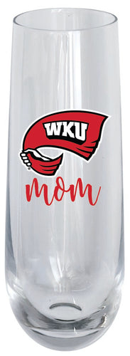 Western Kentucky Hilltoppers 10oz Stemless Flute Mom Design Officially Licensed Single