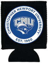 Load image into Gallery viewer, Christopher Newport Captains Neoprene Can Hugger Black Officially Licensed Collegiate Product 4-Pack
