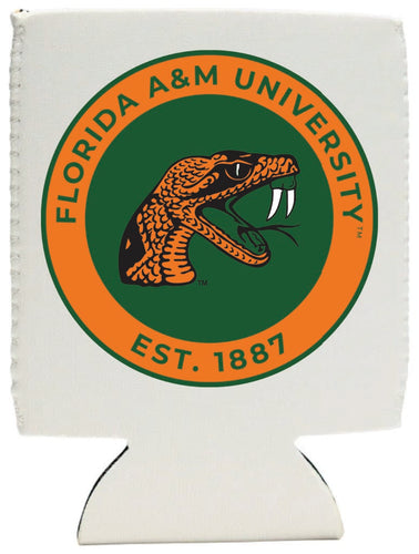 Florida A&M Rattlers Neoprene Can Hugger White Officially Licensed Collegiate Product Single