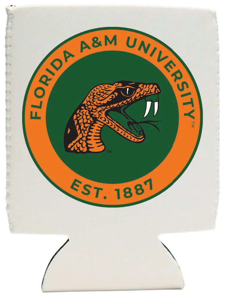 Florida A&M Rattlers Neoprene Can Hugger White Officially Licensed Collegiate Product Single