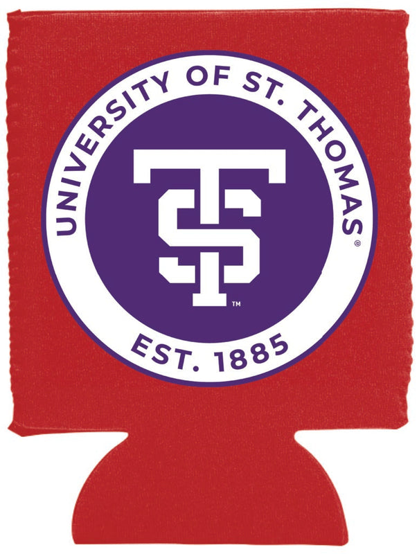 University of St. Thomas Neoprene Can Hugger Red Officially Licensed Collegiate Product 2-Pack
