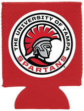 Load image into Gallery viewer, University of Tampa Spartans Neoprene Can Hugger Red Officially Licensed Collegiate Product Single
