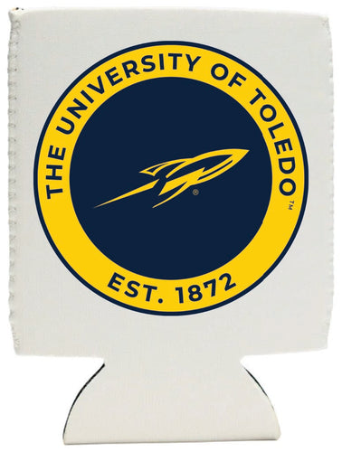 Toledo Rockets Neoprene Can Hugger White Officially Licensed Collegiate Product Single