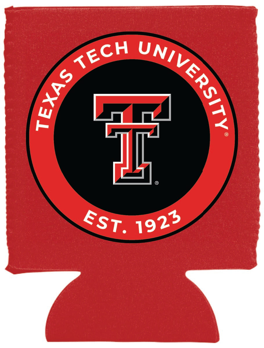 Texas Tech Red Raiders Neoprene Can Hugger Red Officially Licensed Collegiate Product Single