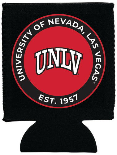 UNLV Rebels Neoprene Can Hugger Black Officially Licensed Collegiate Product 2-Pack