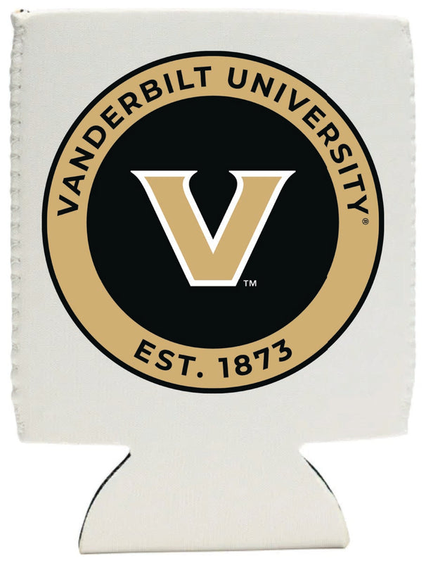Vanderbilt University Neoprene Can Hugger White Officially Licensed Collegiate Product Single