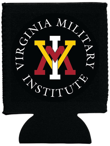 VMI Keydets Neoprene Can Hugger Black Officially Licensed Collegiate Product 2-Pack