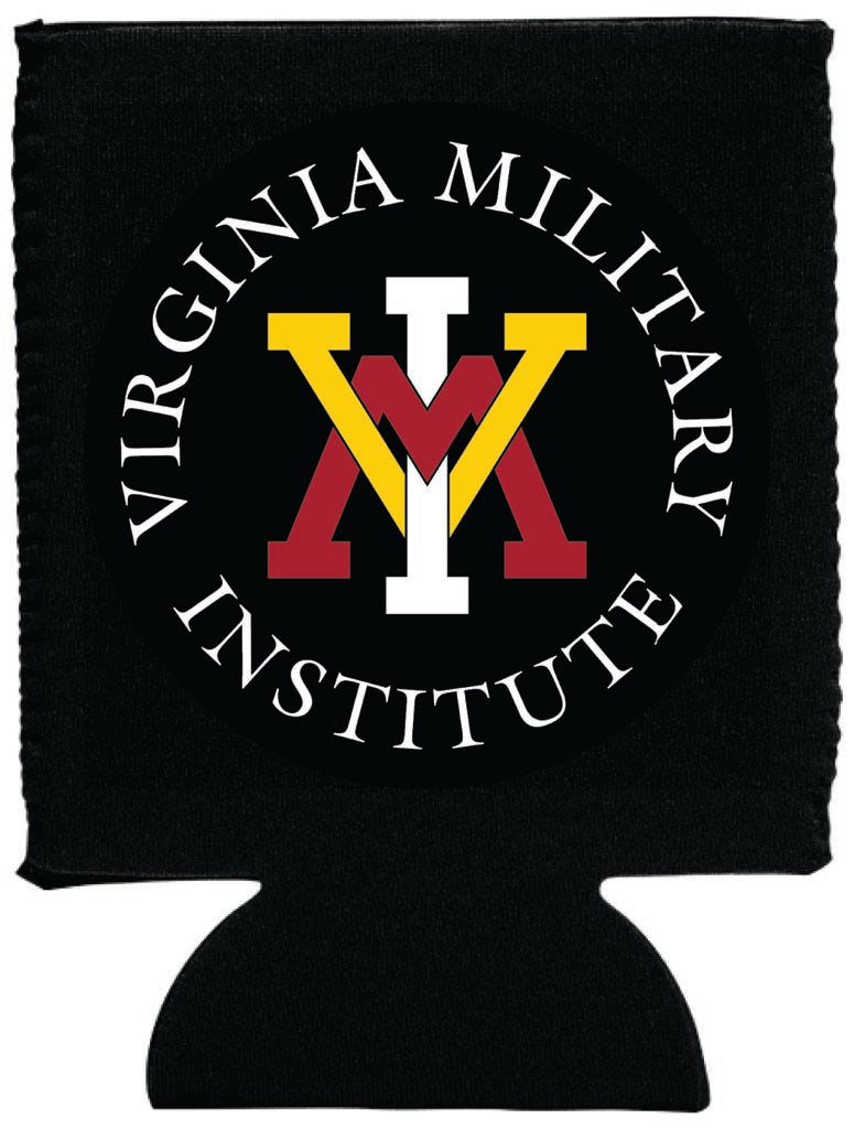 VMI Keydets Neoprene Can Hugger Black Officially Licensed Collegiate Product 2-Pack