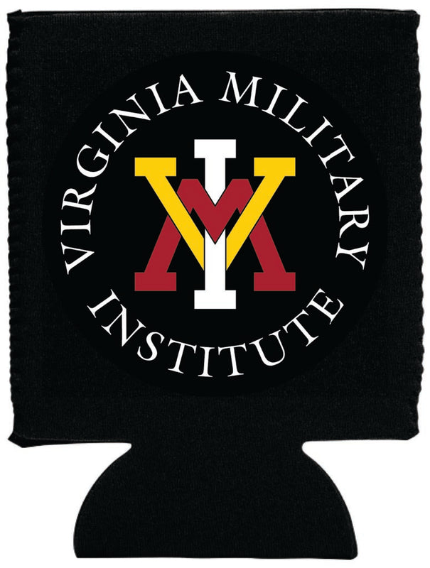VMI Keydets Neoprene Can Hugger Black Officially Licensed Collegiate Product 2-Pack