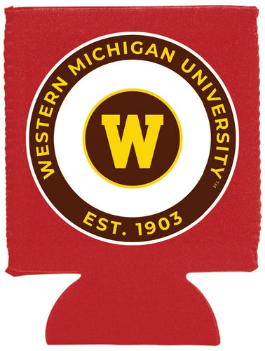 Western Michigan University Neoprene Can Hugger White Officially Licensed Collegiate Product Single