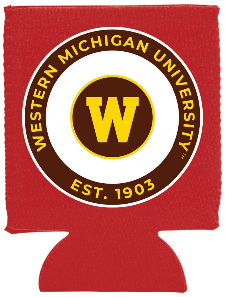Western Michigan University Neoprene Can Hugger White Officially Licensed Collegiate Product Single