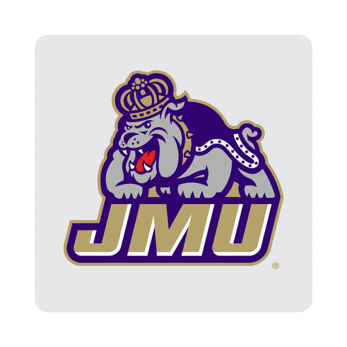 James Madison Dukes Acrylic Coasters - Durable Officially Licensed Team Pride Decor