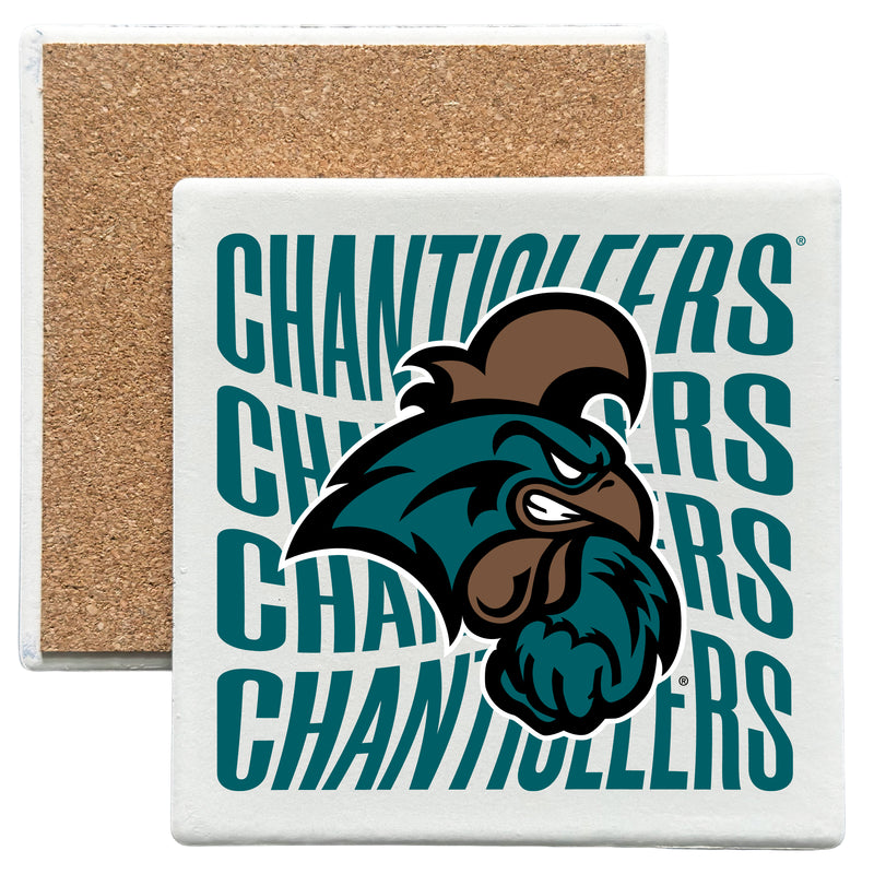 Coastal Carolina University Officially Licensed 4x4-Inch Ceramic Coaster – Logo or Medley Design Logo