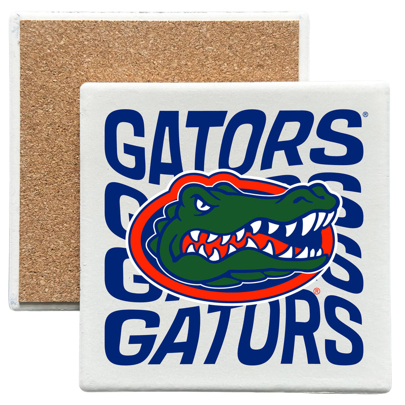 Florida Gators Officially Licensed 4x4-Inch Ceramic Coaster – Logo or Medley Design Logo