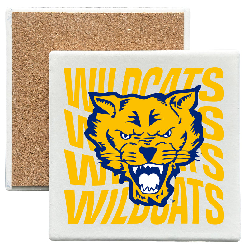 Fort Valley State University Officially Licensed 4x4-Inch Ceramic Coaster – Logo or Medley Design Logo