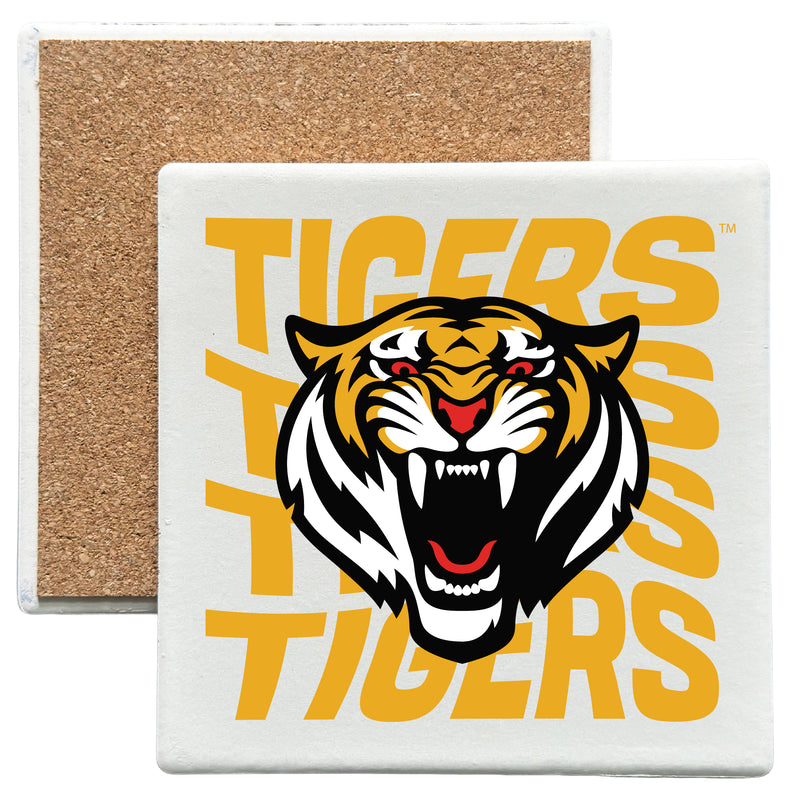 Grambling State Tigers Officially Licensed 4x4-Inch Ceramic Coaster – Logo or Medley Design Logo
