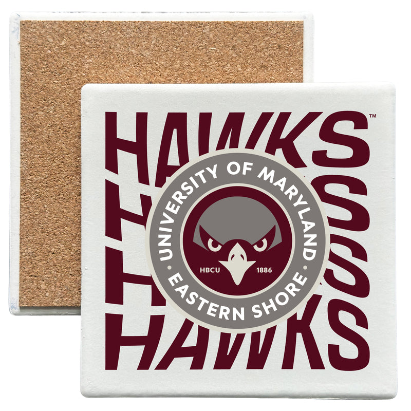 Maryland Eastern Shore Officially Licensed 4x4-Inch Ceramic Coaster – Logo or Medley Design Logo