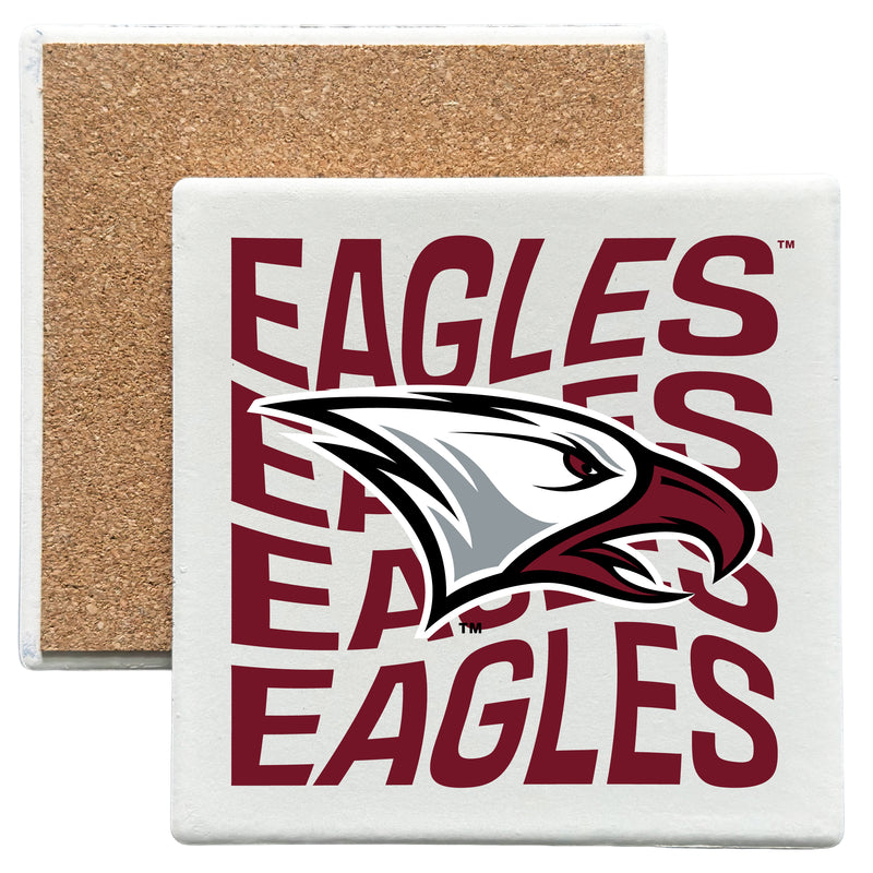 North Carolina Central Eagles Officially Licensed 4x4-Inch Ceramic Coaster – Logo or Medley Design Logo