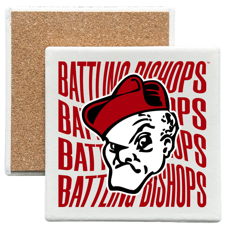 Ohio Wesleyan University Officially Licensed 4x4-Inch Ceramic Coaster – Logo or Medley Design Logo