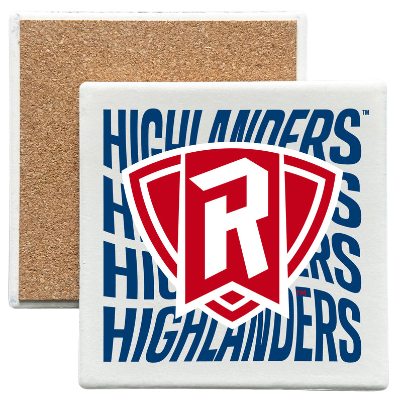 Radford University Highlanders Officially Licensed 4x4-Inch Ceramic Coaster – Logo or Medley Design Logo