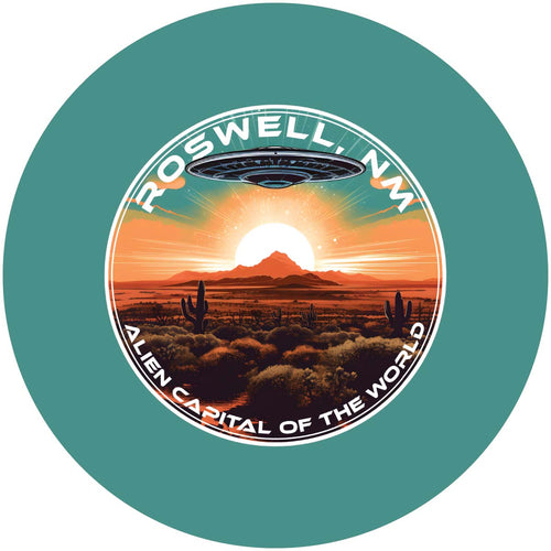 Roswell New Mexico Design A Souvenir Coaster Paper 4 Pack 