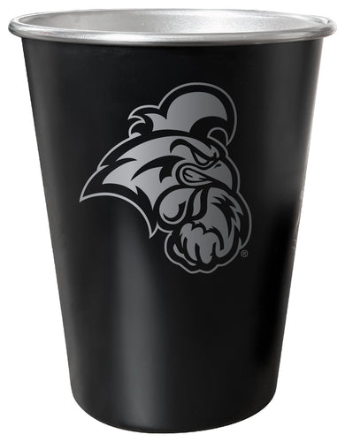 Coastal Carolina University 8 oz Engraved Tin Cup Black Matte Coating Officially Licensed 