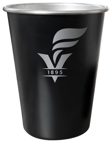 Fort Valley State University 8 oz Engraved Tin Cup Black Matte Coating Officially Licensed 