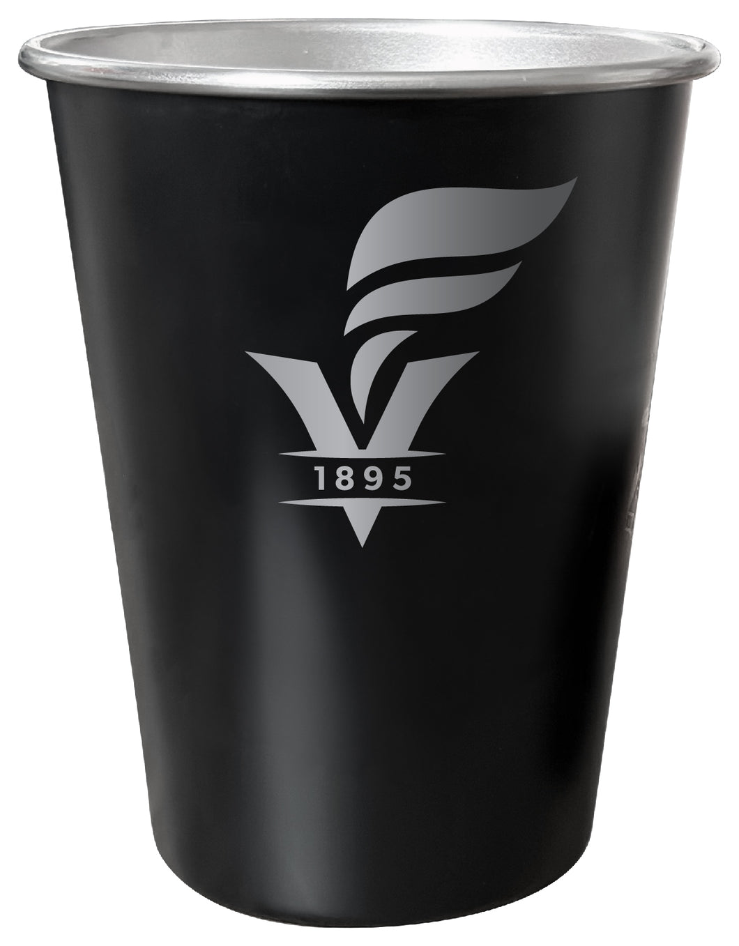 Fort Valley State University 8 oz Engraved Tin Cup Black Matte Coating Officially Licensed 
