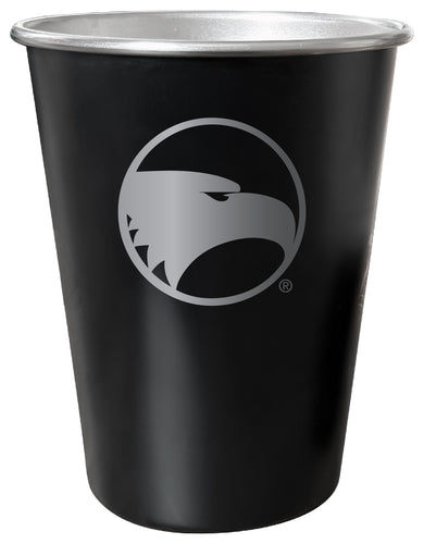 Georgia Southern Eagles 8 oz Engraved Tin Cup Black Matte Coating Officially Licensed 