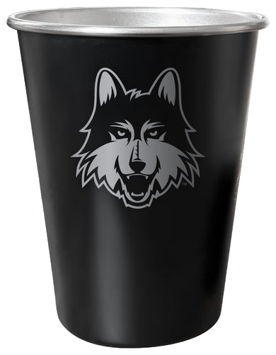 Loyola University Ramblers 8 oz Engraved Tin Cup Black Matte Coating Officially Licensed 