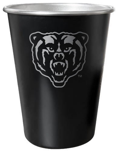Mercer University 8 oz Engraved Tin Cup Black Matte Coating Officially Licensed 