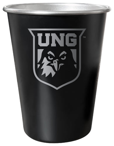 North Georgia Nighthawks 8 oz Engraved Tin Cup Black Matte Coating Officially Licensed 