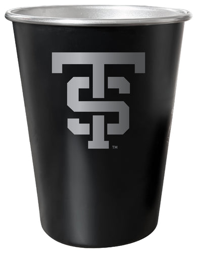 University of St. Thomas 8 oz Engraved Tin Cup Black Matte Coating Officially Licensed 
