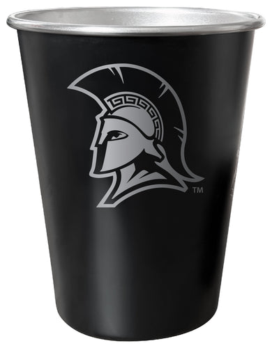 North Carolina Greensboro Spartans 8 oz Engraved Tin Cup Black Matte Coating Officially Licensed 