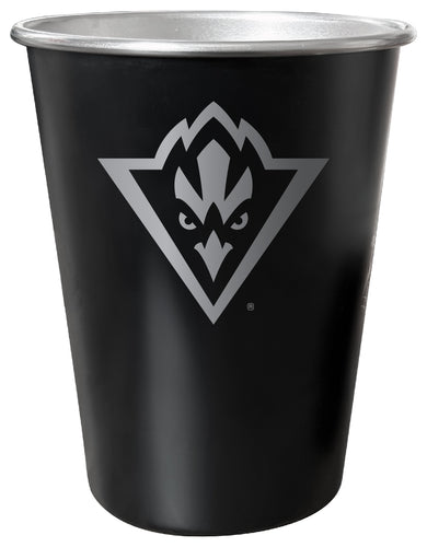 North Carolina Wilmington Seahawks 8 oz Engraved Tin Cup Black Matte Coating Officially Licensed 