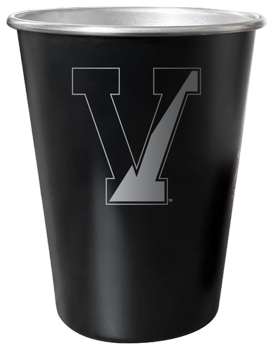 Vermont Catamounts 8 oz Engraved Tin Cup Black Matte Coating Officially Licensed 