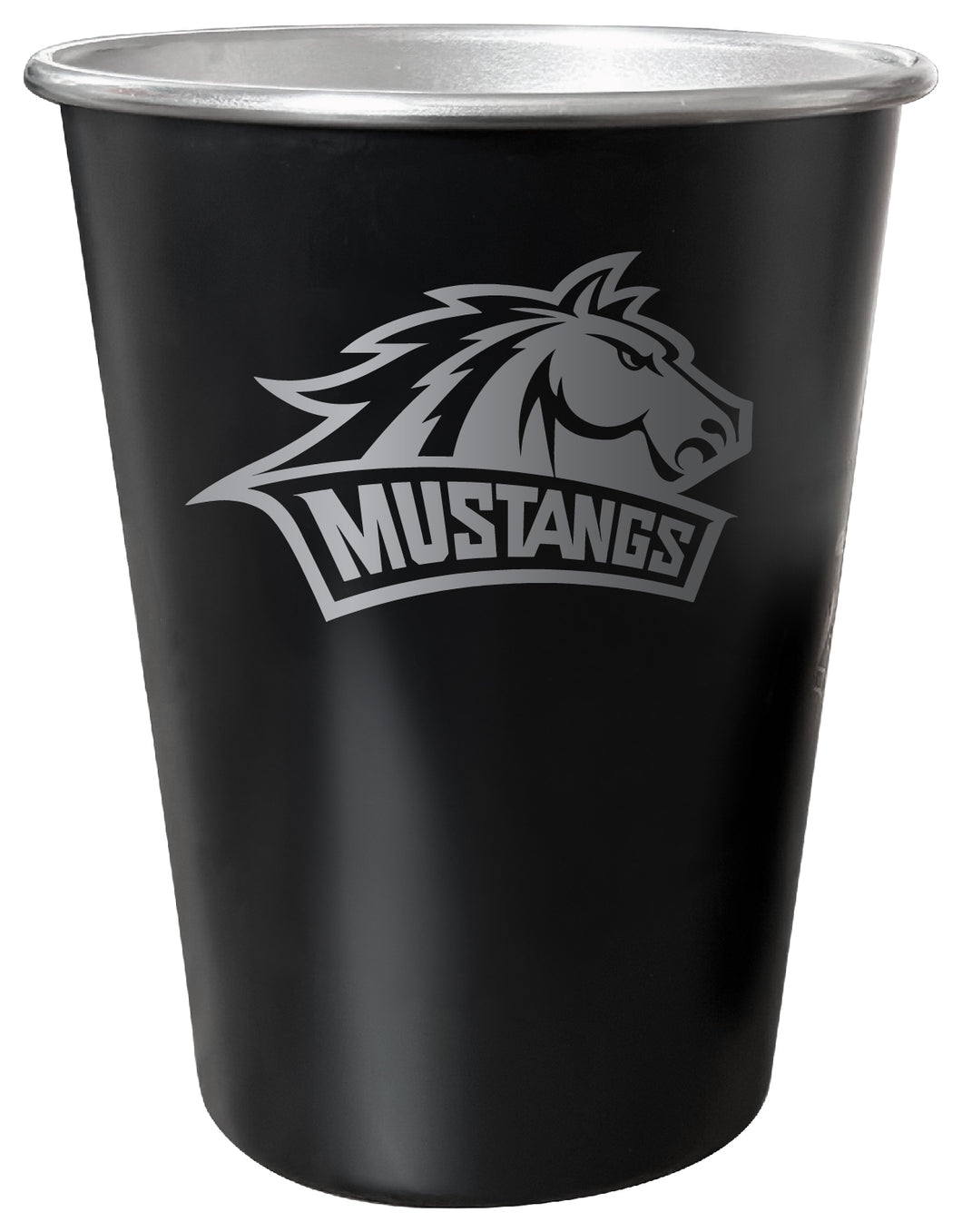 Western New Mexico University 8 oz Engraved Tin Cup Black Matte Coating Officially Licensed 