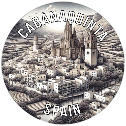 Cabanaquinta Spain Souvenir Vinyl Decal Sticker 6-Inch