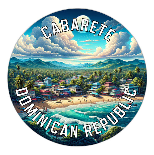 Cabarete Dominican Republic Souvenir Vinyl Decal Sticker 2-Inch
