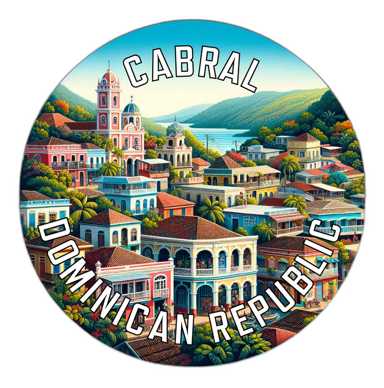 Cabral Dominican Republic Souvenir Vinyl Decal Sticker 6-Inch