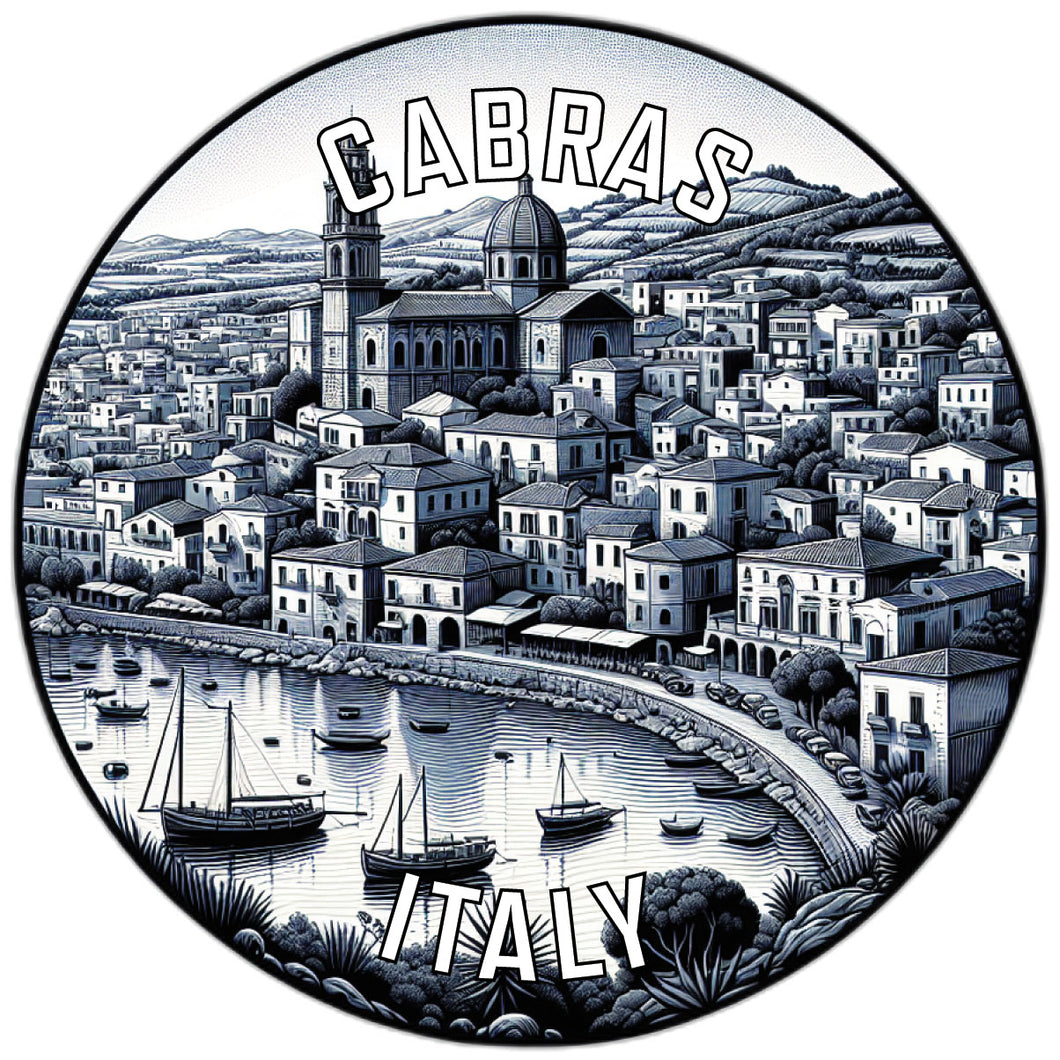 Cabras Italy Souvenir Vinyl Decal Sticker 2-Inch