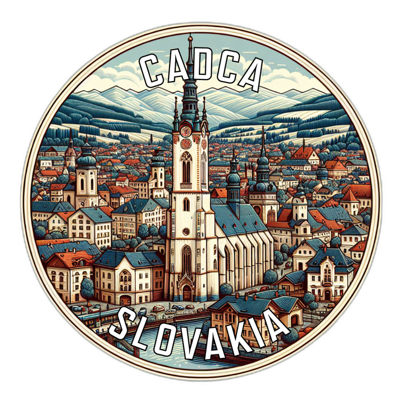 Cadca Slovakia Souvenir Vinyl Decal Sticker 2-Inch