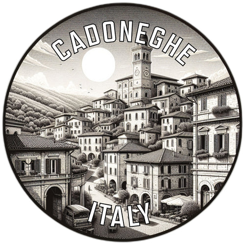 Cadoneghe Italy Souvenir Die Cut Flat Magnet 2-Inch